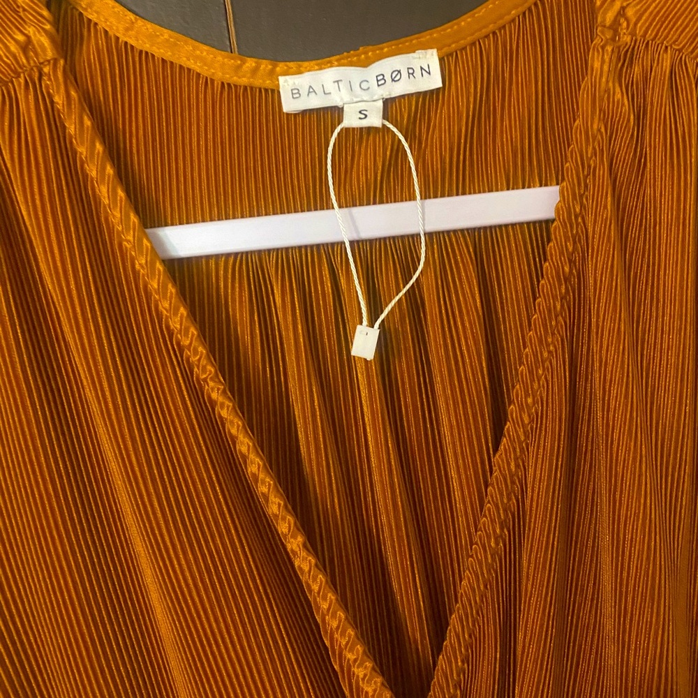 Baltic Born- Athena Pleated Maxi Dress- sz S